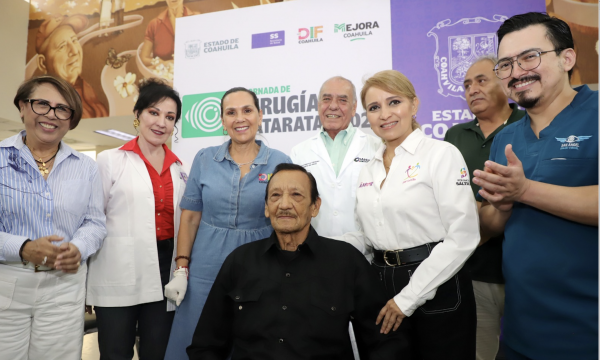 Realizan con éxito Jornadas Estatales de Cirugías de Cataratas en beneficio de población vulnerable
